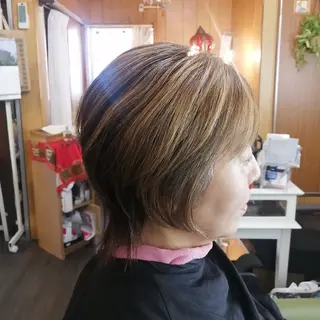 ショート カラー 【渋谷|畑中】 美女が沼るヘッドスパのヘアスタイル