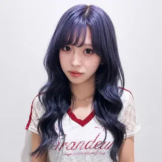 カラー ダメージレスブリーチ RIKU🎨のヘアスタイル