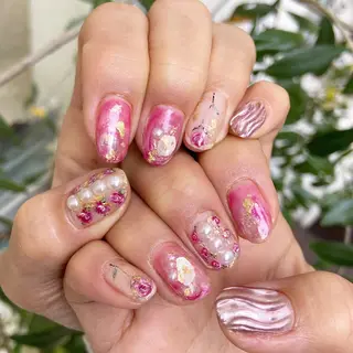 ネイル mimi nail✧︎*。のネイルデザイン