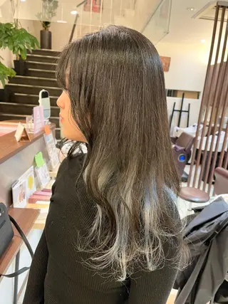 セミロング 神崎 一洋のヘアスタイル