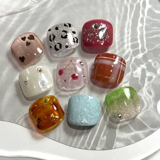 ネイル ビューティフルムーン ネイル🌙夏美のネイルデザイン
