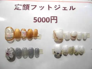 ネイル ネイルサロン Cureのネイルデザイン