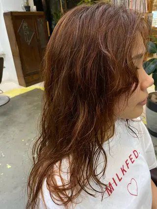 ロング Moca 〰️のヘアスタイル