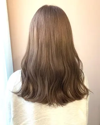 ロング カラー hubhair レイヤー/透明感のヘアスタイル