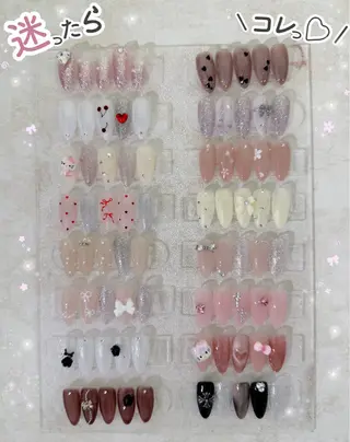 ネイル By moonネイル 🌷ワンホン/韓国風のネイルデザイン