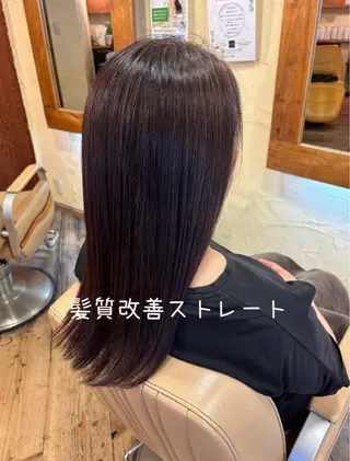 ロング 大鹿 数馬のヘアスタイル