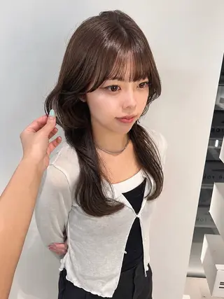 ロング カラー nanase / レイヤーカットのヘアスタイル