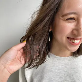 ミディアム 🍃YURI 🍃のヘアスタイル