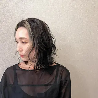 ミディアム カラー 山口 浩之のヘアスタイル
