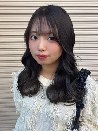 ミディアム カラー Karin／ レイヤーブリーチ🥀のヘアスタイル