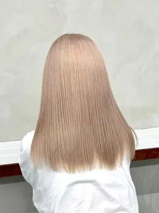 ロング カラー ブリーチ ハイトーン 特化🌈フジタハルキのヘアスタイル