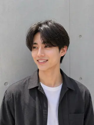 パーマ メンズ 宇梶 千愛のヘアスタイル