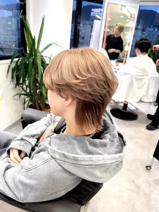ミディアム 得能 海翔のヘアスタイル
