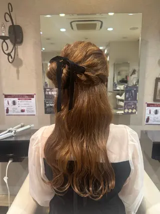ヘアアレンジ 廣末 千菜のヘアスタイル