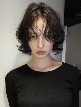 ショート パーマ レイヤーカット✨ 福井雄登のヘアスタイル