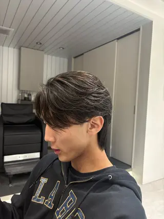 パーマ メンズ fifth 桐山 蒼史のヘアスタイル