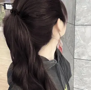 ロング カラー 大人上品ベージュ 🎀HARUNAのヘアスタイル