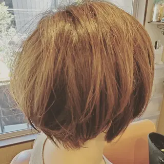 ショート カラー spa hair ark 富井直美のヘアスタイル