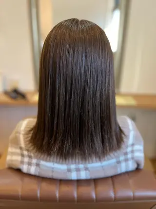 ミディアム 🐰ハイトーンカラー 畠山 渡🐰のヘアスタイル