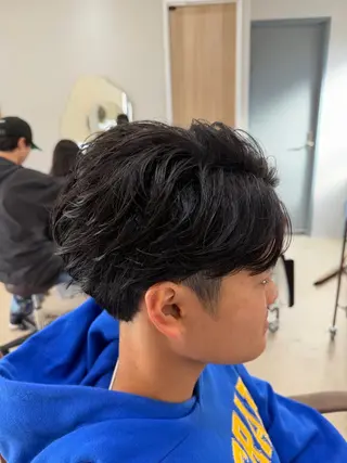 メンズ TELAHAIR 店長TAIKIのヘアスタイル