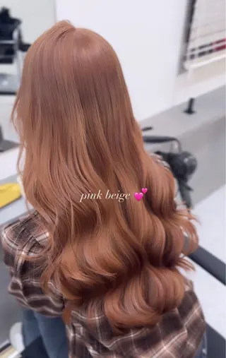 ロング カラー レイヤー透明感カラー ブリーチ🎀オトハのヘアスタイル