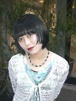 カラー 個性派ネイル シノのネイルデザイン