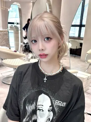 ミディアム ☁️hinako☁️ 1HAVANAのヘアスタイル