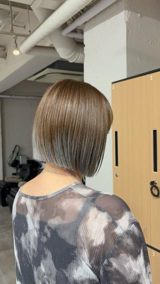 ショート tokute 中野真咲🐺のヘアスタイル