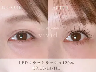 マツエク・マツパ vividビビッド 門前仲町店のマツエク・マツパデザイン