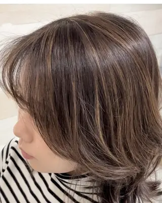 ミディアム bloom AMIのヘアスタイル