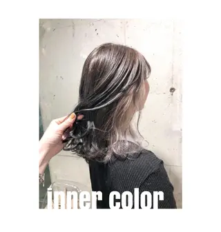 セミロング カラー パーマ キッズ ネイル マツエク・マツパ 当日予約⭕️ Rene’のヘアスタイル