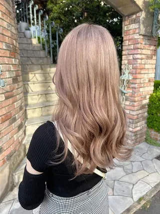 ミディアム カラー ヘアアレンジ 💕ブリーチ/ヘアメ 🎀YUUKAのその他イメージ