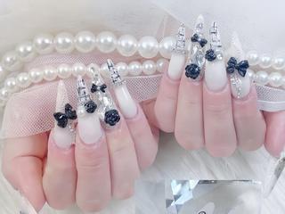 ネイル りん/韓国ネイル/ 長さ出し専門店のネイルデザイン
