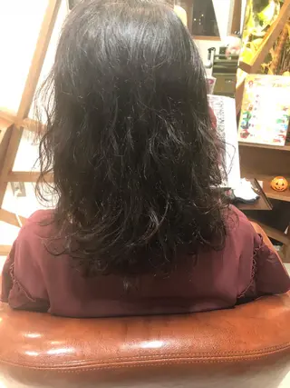 パーマ 吉田 茉生のヘアスタイル