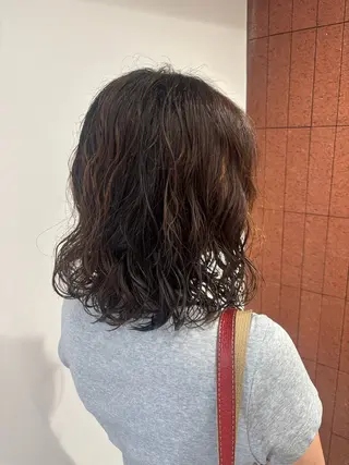 ミディアム カザマ🪡🧵/パー マ/デジタルパーマのヘアスタイル