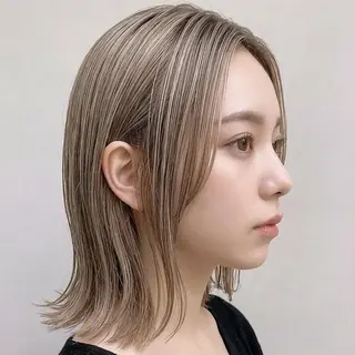 ミディアム インナーカラー◆ ダブルカラー◆ 上原のヘアスタイル