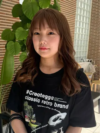 セミロング カラー Daisy🎀【福岡 美容室】chiakiのヘアスタイル