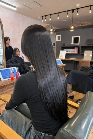 カラー 艶髪/髪質改善 /透明感カラー/鴻巣のヘアスタイル