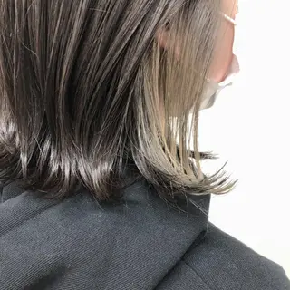 ミディアム 髪質改善韓国レイヤー SHIORI🦋のヘアスタイル