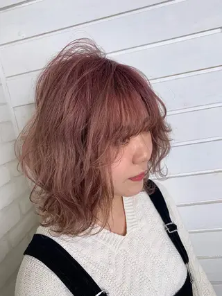 ミディアム 穐田 司樹のヘアスタイル