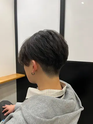 ショート メンズ 岩佐 篤武のヘアスタイル