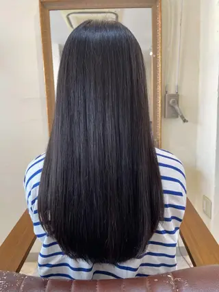 ロング 🍭透明感カラー 志賀拓海🍬🌈のヘアスタイル