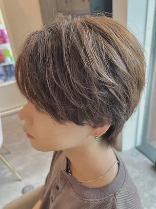 ショート メンズ RICHAIR 長嶺旬佑のヘアスタイル