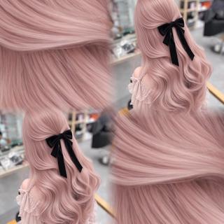 セミロング カラー ハイトーン特化💍 NØRN💍韓国のヘアスタイル