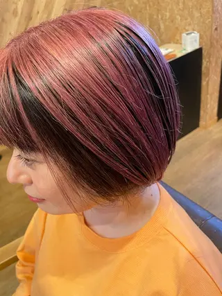 ショート カラー JowA✂︎ 目片夏実のヘアスタイル