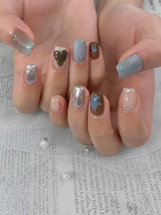 ネイル shiki_nail 🪐のネイルデザイン