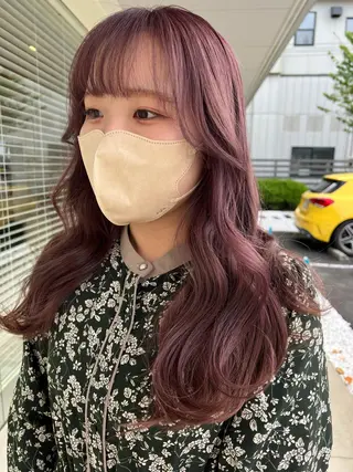 カラー 早川 真幸のヘアスタイル