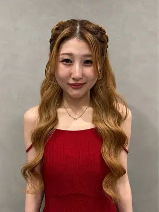 ヘアアレンジ 透明感カラー💎 アレンジ🩰Rimiのヘアスタイル