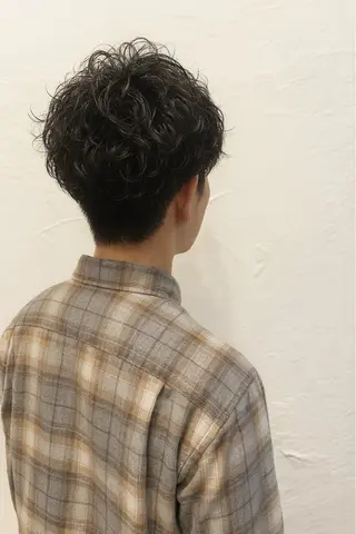 ショート 大園 晃のヘアスタイル