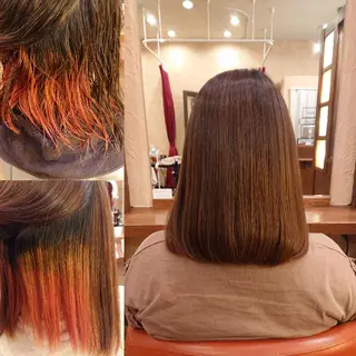 セミロング 香取 里実のヘアスタイル